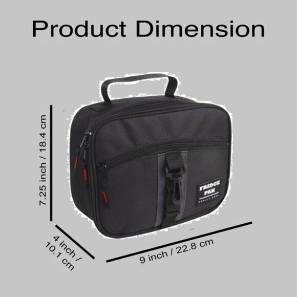 Lunch Bag Fridge Pak Daisy Chain Unisex Lunch Bag Men Women Brand New NWT - Picture 2 of 9